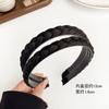 2pc Vintage Wig Twists Braid Hairband with Toothed Anti-skid Hair Bands for Women Girls Korean Retro Headband  Accessories
