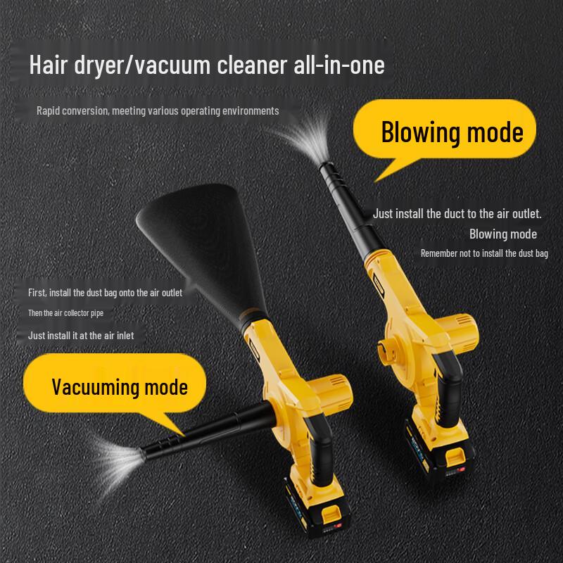 Deli 20V Cordless Blower Vacuum CN plug (adapter included)