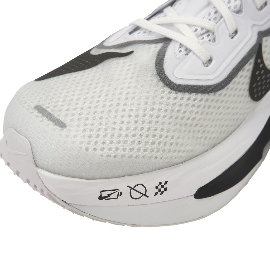 Nike Zoom Fly 6 White Black Men Sneakers Smoke-Grey Metallic-Silver FN8454-100