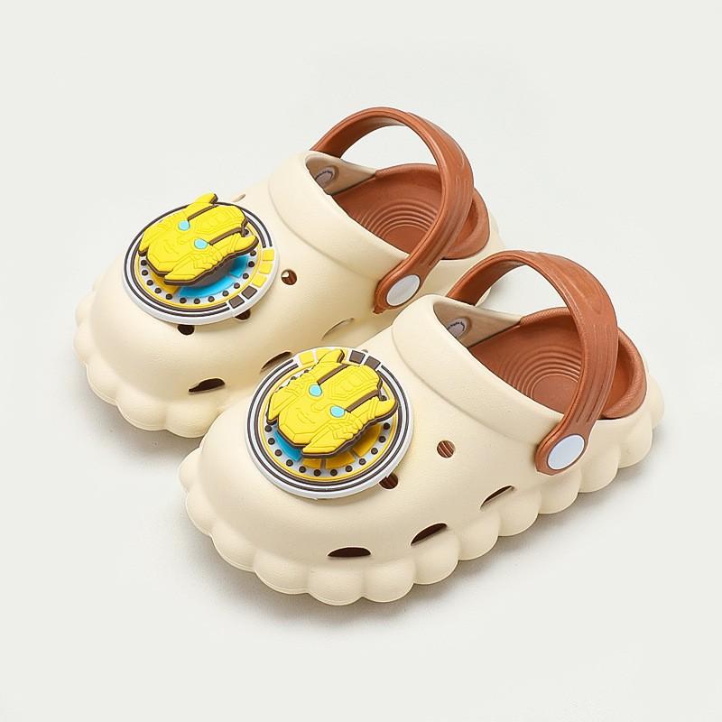 Children, Girls, Girls, Hole Shoes, Cute DIY Removable Shoes with Shoe Flowers Ins Three-dimensional Cute Card