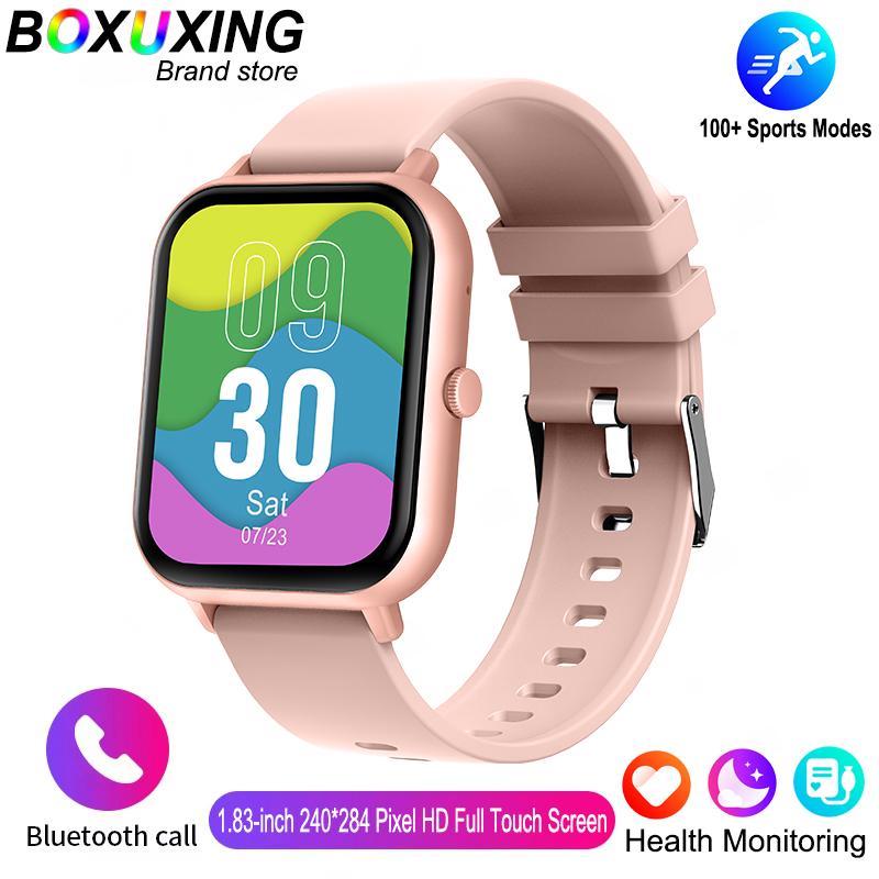 New Sports Smart Watch Men HD Bluetooth Call Fitness Tracker Heart Rate IP68 Waterproof Smart Watch Men Women IOS Android