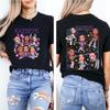 Korean Girl Group Katseye Double-Sided Print Short Sleeve T-Shirt, European Size Modal Top