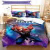 3pcs Spider Man1 Cover Set - Personalized Name, HD Printed Bedding with 1 Cover and 2 Pillowcases - Perfect for Home Decor, Easy Care