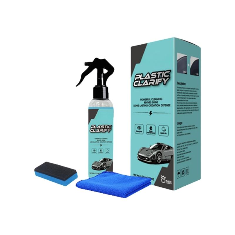 Car Plastic Restorer Coating Agent Auto Plastic Rubber Exterior Repair Clean Refresh Restoration Agent 1
