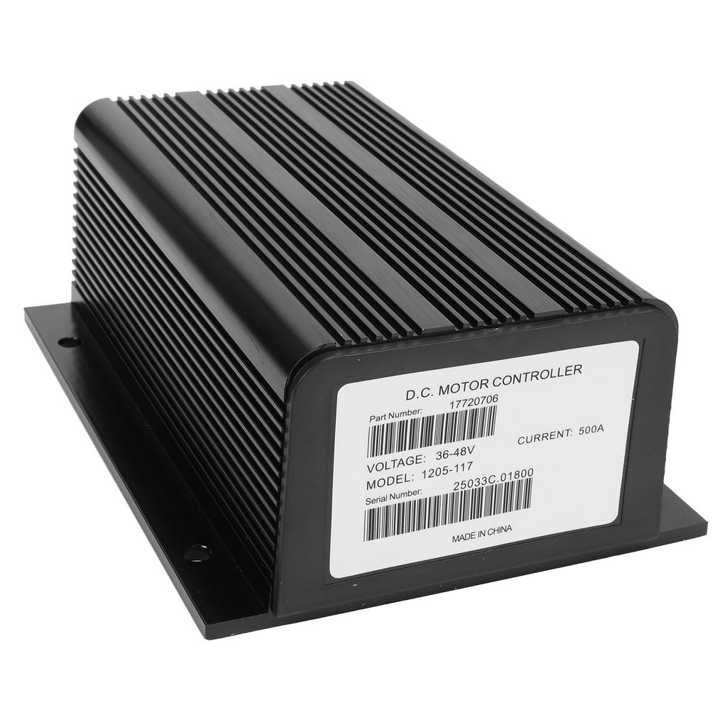 48V 500A Golf Cart Motor Controller 1205 117 Quiet Operating Programmable Replacement for Curtis