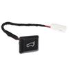 Car Tailgate Switch Electric Trunk Release Switch Rear Mount DC 12V Compatible with Most Vehicles ABS Construction