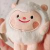 Dongdong Sheep Little Sheep Plush Keychain Bee Sheep Dongdong Sheep Plush Keyring  Children Toys