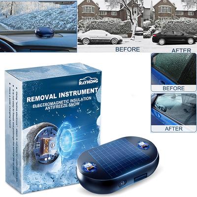Elektromagnetisch Auto Sneeuwverwijderingsapparaat Antivries Sneeuwverwijderingsinstrument Zonne-Auto Sneeuwruimer Ontdooier Voorruit Ontijzer
