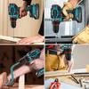 10mm Metal Chuck Brushless Electric Drill 2-Speed Cordless Compact Drill Screwdriver Power Tools For Makita 18V Battery