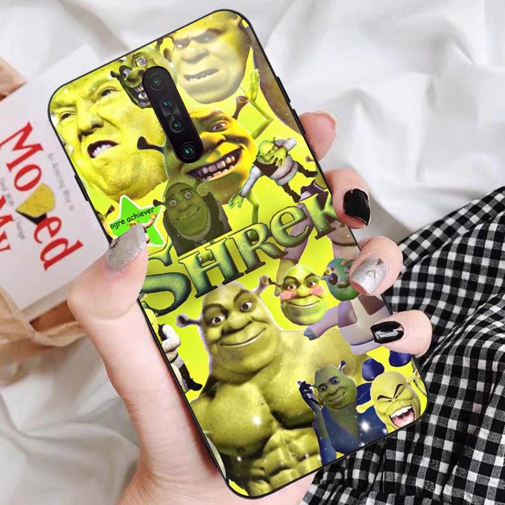 

Cartoon Moive S-shreks Phone Case For Redmi 5 6 7 8 9 10 Plus Pro 6 7 8 9 A GO K20 K30 K40 Pro Plus F3 Fundas Redmi 8