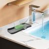Soap Dish Shower Silicone Tray Bathroom Tray Soap Holder Sink Organizer Kitchen Soap Tray Creative Sink Soap Holder For Scrubber