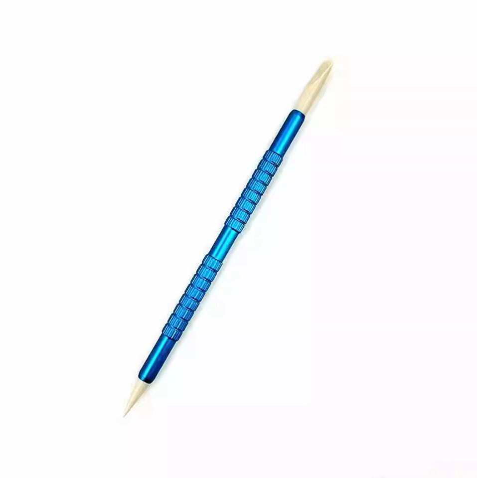 1 Stück Uhrmacher Uhrenreparaturwerkzeug Peek Stick mit Hilfs-Uhrwerkskernklemme Uhr Zifferblatt Reinigungsstift PEEK Stick
