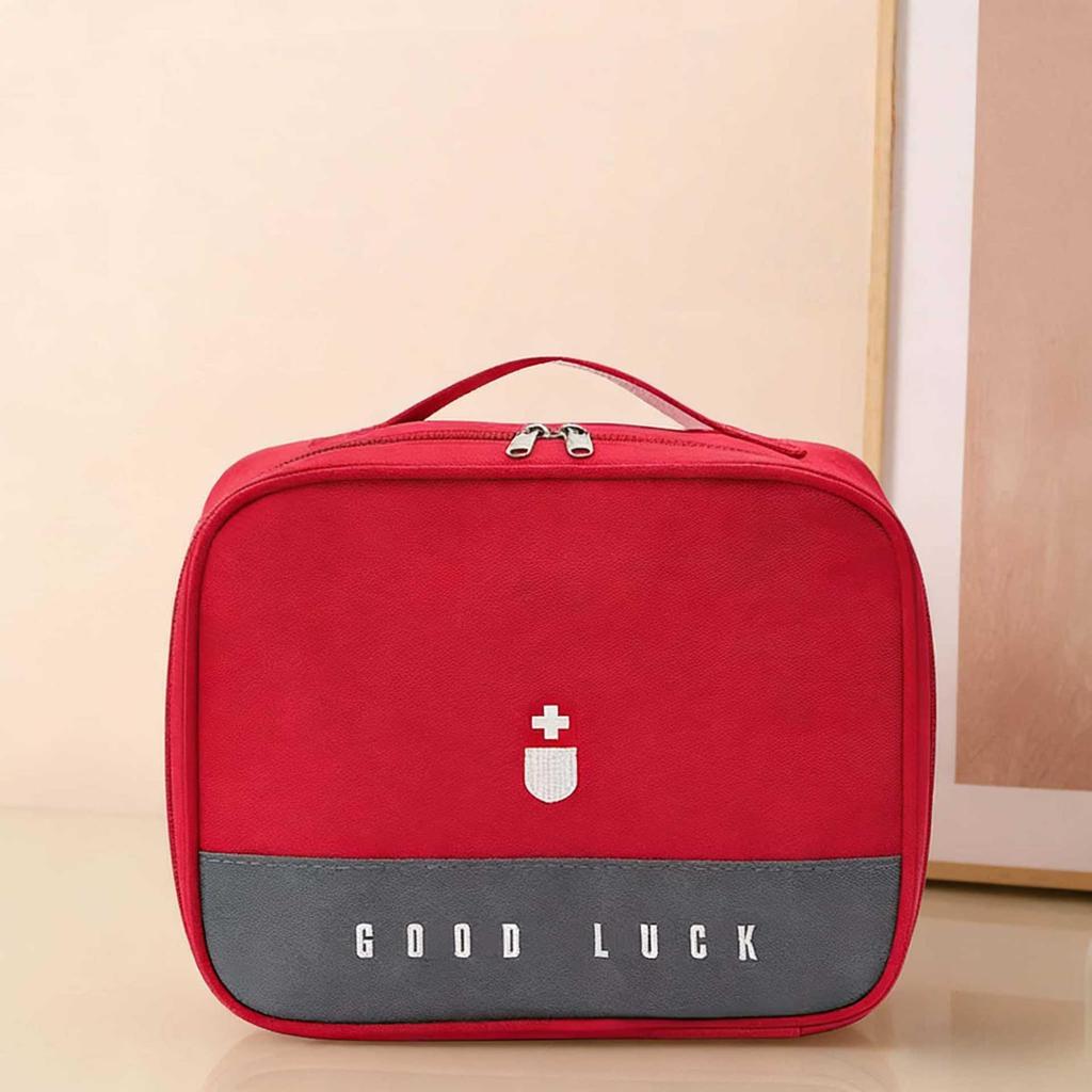 Portable First Aid & Medicine Bag for Students
