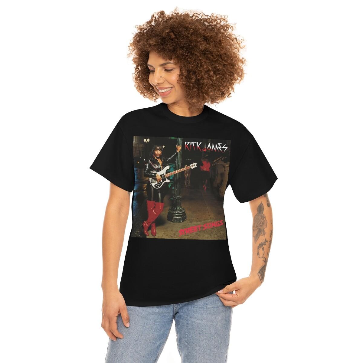 RICK JAMES Street Songs Unisex Heavy Cotton Tee S