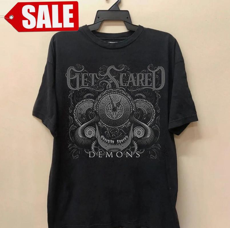 Get Scared Demons Nachbildung Klassisches T-Shirt für Männer und Frauen
