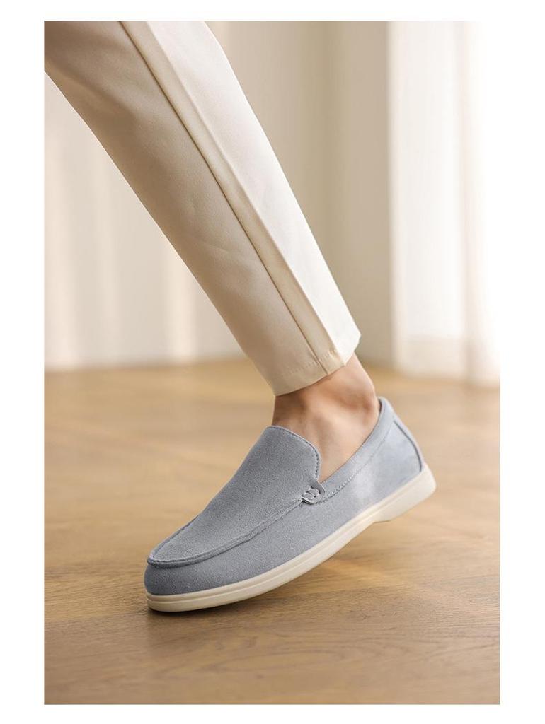2025 Men's Summer Korean Style Casual Canvas Loafers - Soft Sole for Youth