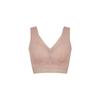 Nylon Mesh Jacquard Hem Top Bralette Vlgc344