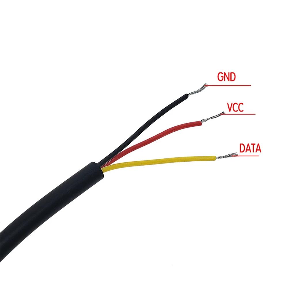 Sensor Cable Stainless steel DS18B20 Sensor Temperature Probe Temperature Sensor Digital Sensor