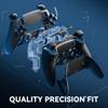 eXtremeRate PS5 Edge Controller Compatible Full Set Shell Button Rubber Grip Bottom Front and Rear Decorative Interchangeable Custom Replacement
