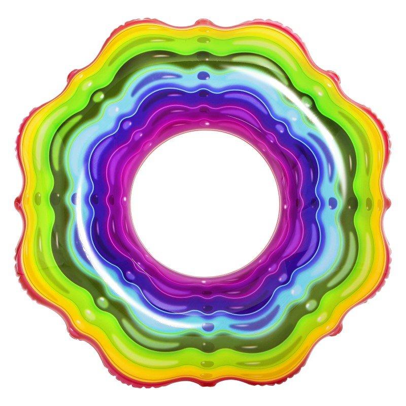 Rainbow Ribbon Swimming Ring 115 Cm Bestway 36163