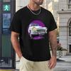 Simca Aronde P60 T-Shirt Aesthetic Clothing Black T Shirts Tees Black T-shirts for Men