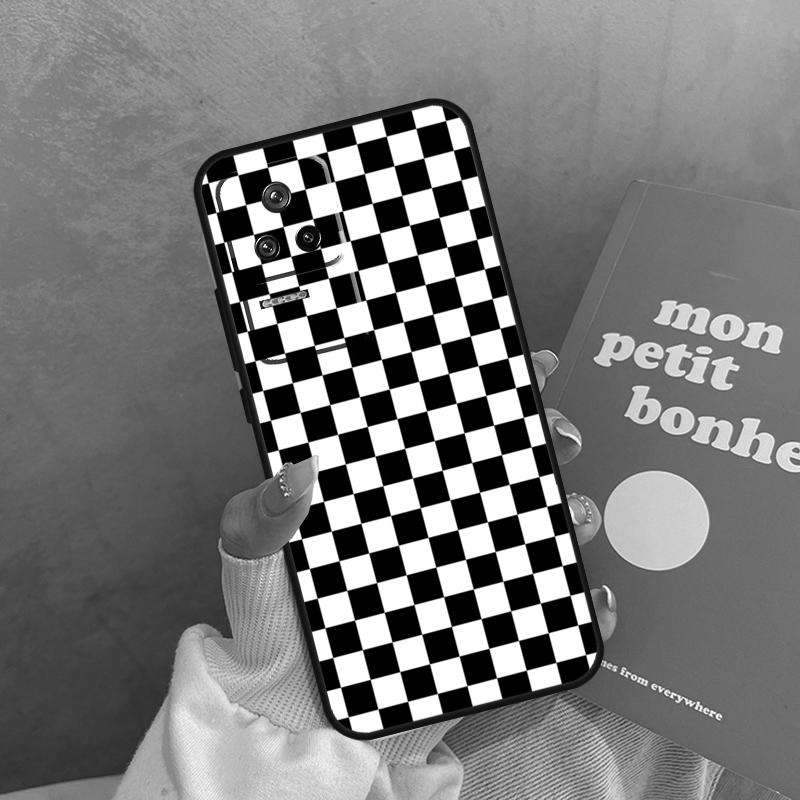 Plaid Pattern Stripes Case For Xiaomi 15 Ultra 13T 14T 15T 13 14 Pro 17 Pro Max POCO X7 Pro X5 X6 F5 F6 F7 Cover