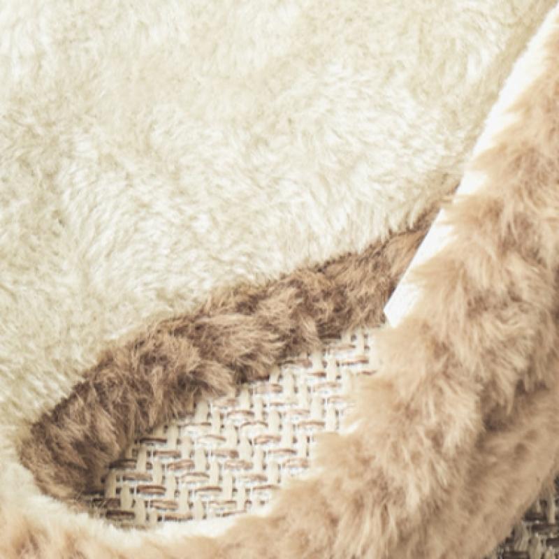 Daiso Große Pelz-Ohrenschützer Beige