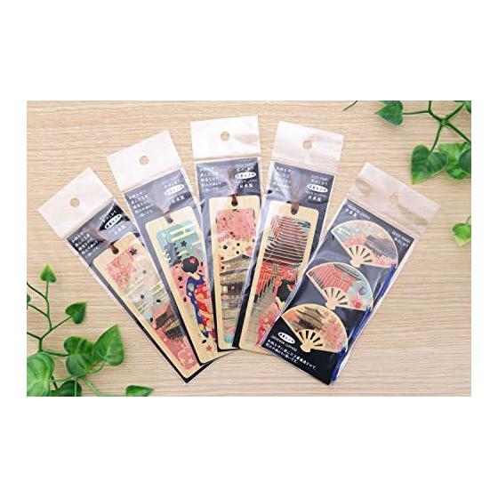Wooden Bookmark, Kinkaku-ji Temple Design, Elegant Japanese Style, Perfect Size for Books and Magazines, Gift, Japan