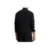 Polo Ralph Lauren Einfarbige Jacke mit Reißverschluss und langen Ärmeln Herrenjacken Schwarz 710743326-002