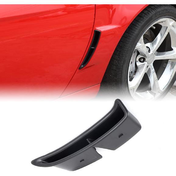 

Car Fender Side Vents Compatible with Chevy Corvette C6 2005-2013,Rear Brake Duct Scoops, Air Flow Intake Hole Grille Spoiler C6 Replacement Left 1pcs