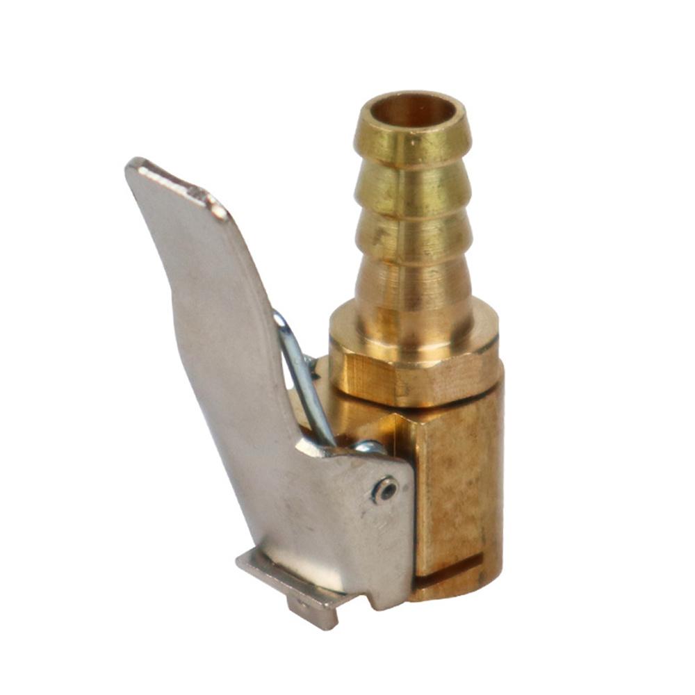 

Car Tire Air Chuck Inflator Pump Valve Connector Clip-on Adapter Car Brass Tyre Wheel Valve Inflatable Pump Thread Nozzle