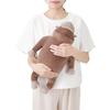 Livheart Körperkissen Premium Nemunemu Tiere Gorilla Bongo Größe M Länge Flauschiges und Quetschbares Plüschtier Körperkissen Geschenk (Gesamt 50cm) 48908-92