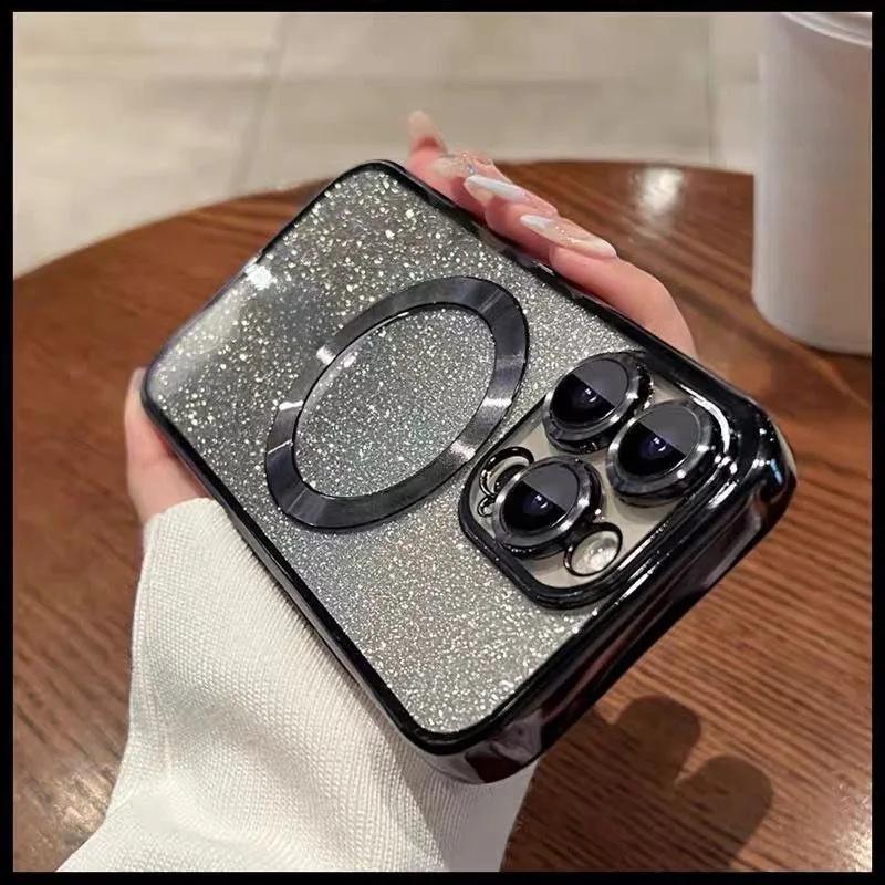 For Itel A70 P40 S23 Tecno Pop 5 Lite Spark 20 Pro Plus 10 Pro 10C GO 2022 9 6 GO Phone Case Luxury Plating Glitter Soft Cover