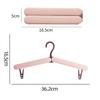 Travel Folding Clothes Hanger - Portable Clothes Drying Tool - Clothes Drying Stand - Multi-functional Student Clothes Holder - Underwear Clips