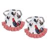 2Pcs Chicken Saddle Hen Apron Wing Feather Protector Elastic Protection Pet Poultry SuppliesC Type