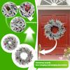 Festive Christmas Decoration Wreath Holiday Decoration Candlestick Garland