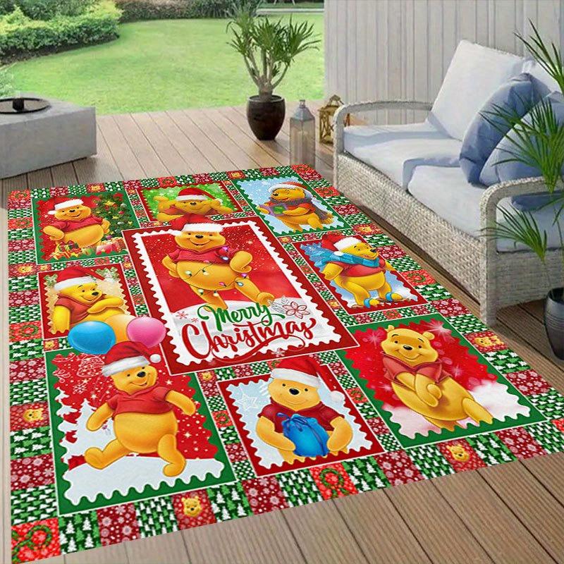 1pc beauty and the beast Pattern Carpet Area Rug Non slip Carpet Hand Washable Floor Mat Suitable For Living Room Bedroom Home Decor Room Decor