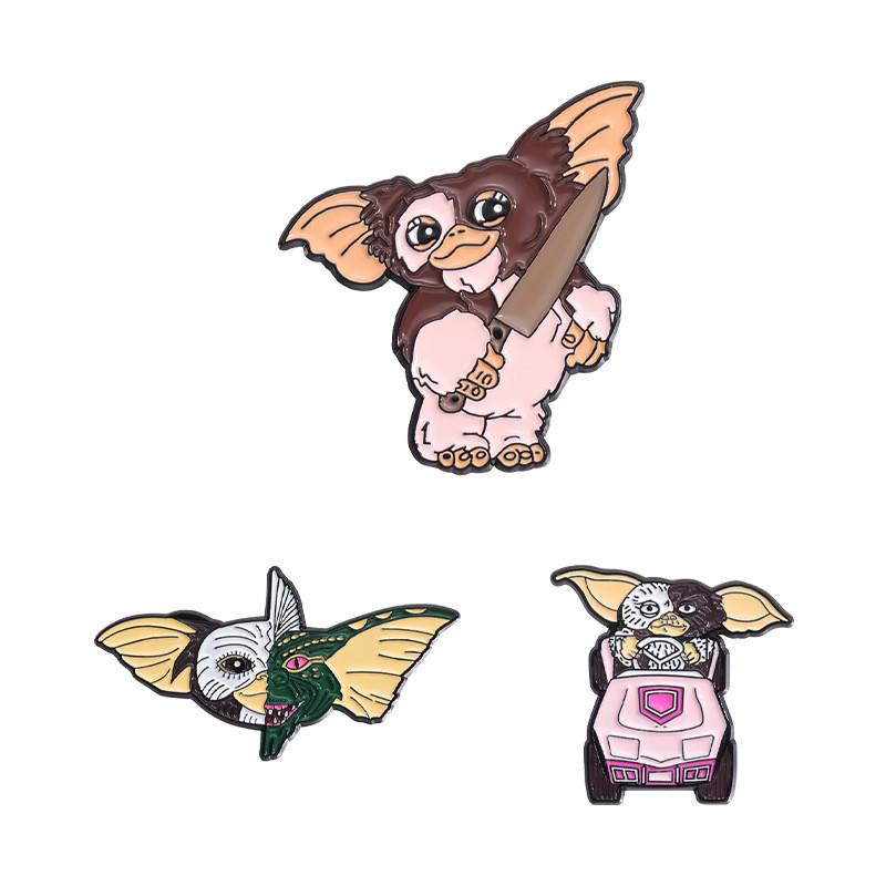 Cartoon Unique Animal Brooch Enamel Pin Stylish Accessory For Individuals Trendy