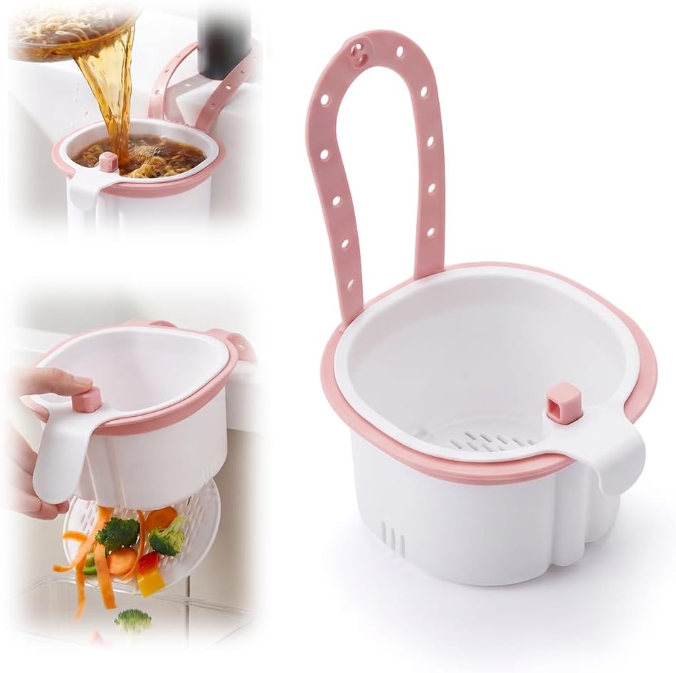 Multifunctional Self Cleaning Kitchen Sink Strainer Baskets Durable Faucet Hanging Press Automatic Dumping Drain Filter Baskets