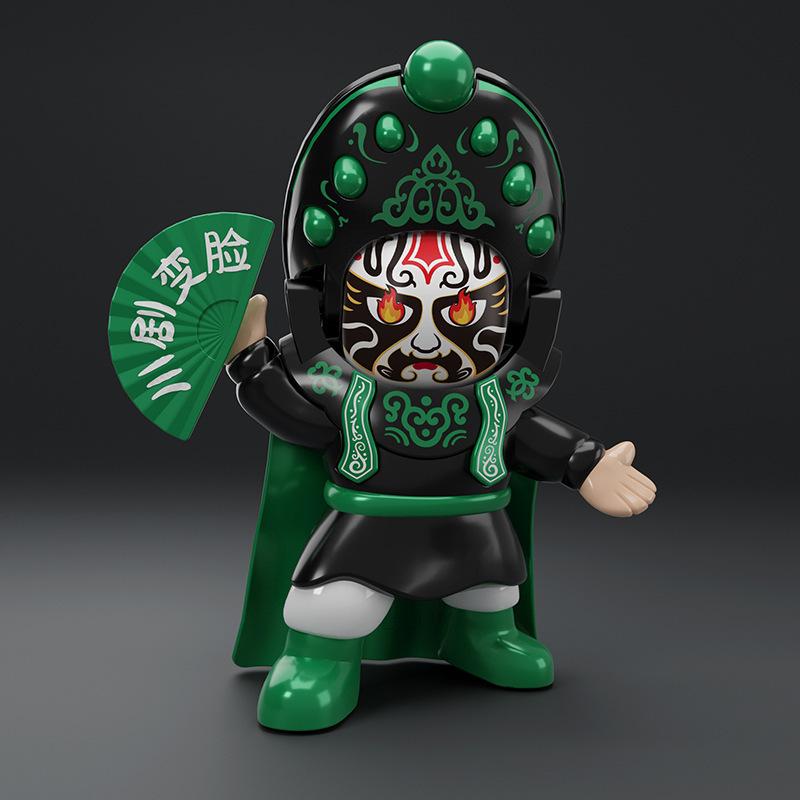 

Сычуаньская опера Кукла с меняющимся лицом Кукла Кукла Кукла Характерная Креативная Игрушка для прилавка Подарок на день рождения Украшение