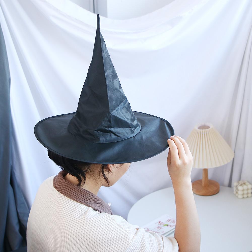 Night Club Black Parties Hats & Caps Halloween Hats Witch Hats Performance Props Sorcerer Caps