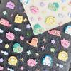 Anime PK Embossed Nail Stickers  Series Cute Nail Art Decals Self Adhesive Manicure Accessories for Salon and Home Gifts