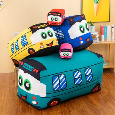 Cartoon Van Plush Toy Boy Birthday Gift Street Stall Circle Car Children Sleeping Pillow