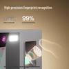 Deli 13888W Fingerprint & Facial Recognition Attendance Machine