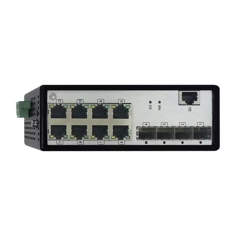 Hikvision Layer 2 Full Gigabit Managed Industrial PoE Switch CN Plug (adapter Included)