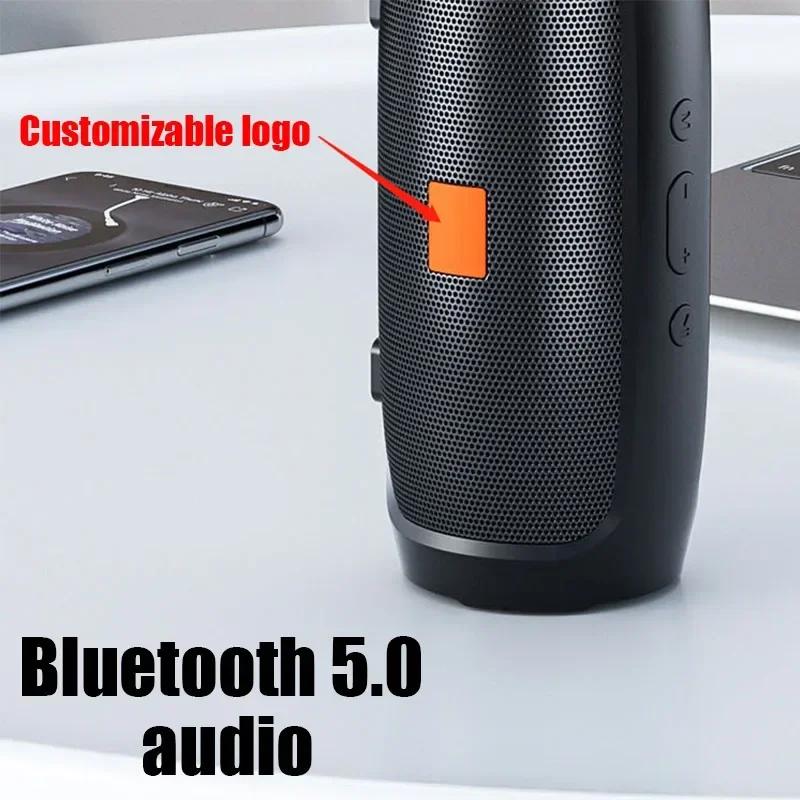 Boxe Subwoofer Bluetooth Portabile de Exterior Stereo Surround Impermeabile Difuzor Puternic Cutie de Sunet Wireless Suport Radio FM Card TF