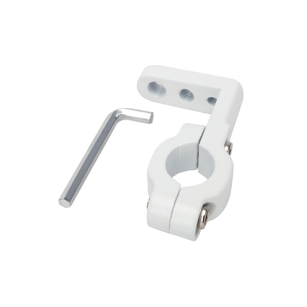 1/2pcs 3-Hole Motorcycle Handlebar Extension Bracket Universal for Truck ATV UTV Motorcycle LED Work Light Pole Installation