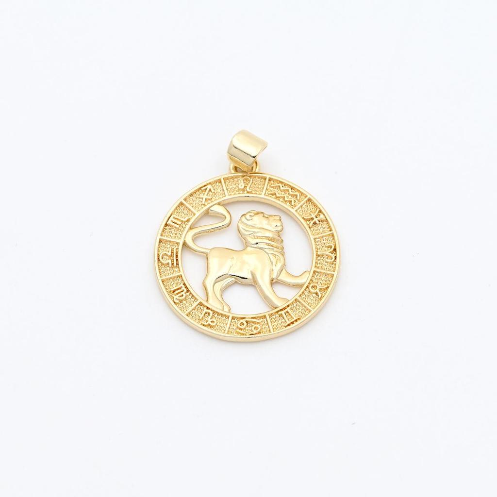 Zodiac Constellation Pendant Necklace for Men and Women - Elegant DIY Jewelry Accessory
