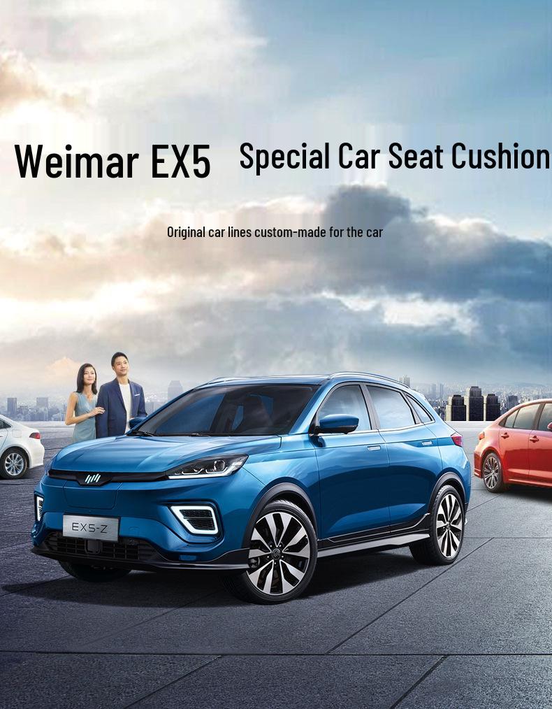 Maßgefertigter Weltmeister EX5 Ganzjahres-Leder-Autositzbezug 5-Sitzer