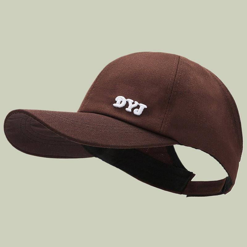 Women Summer Sports Ponytail Baseball Cap Sunscreen Hat For Women, Duckbill Hat